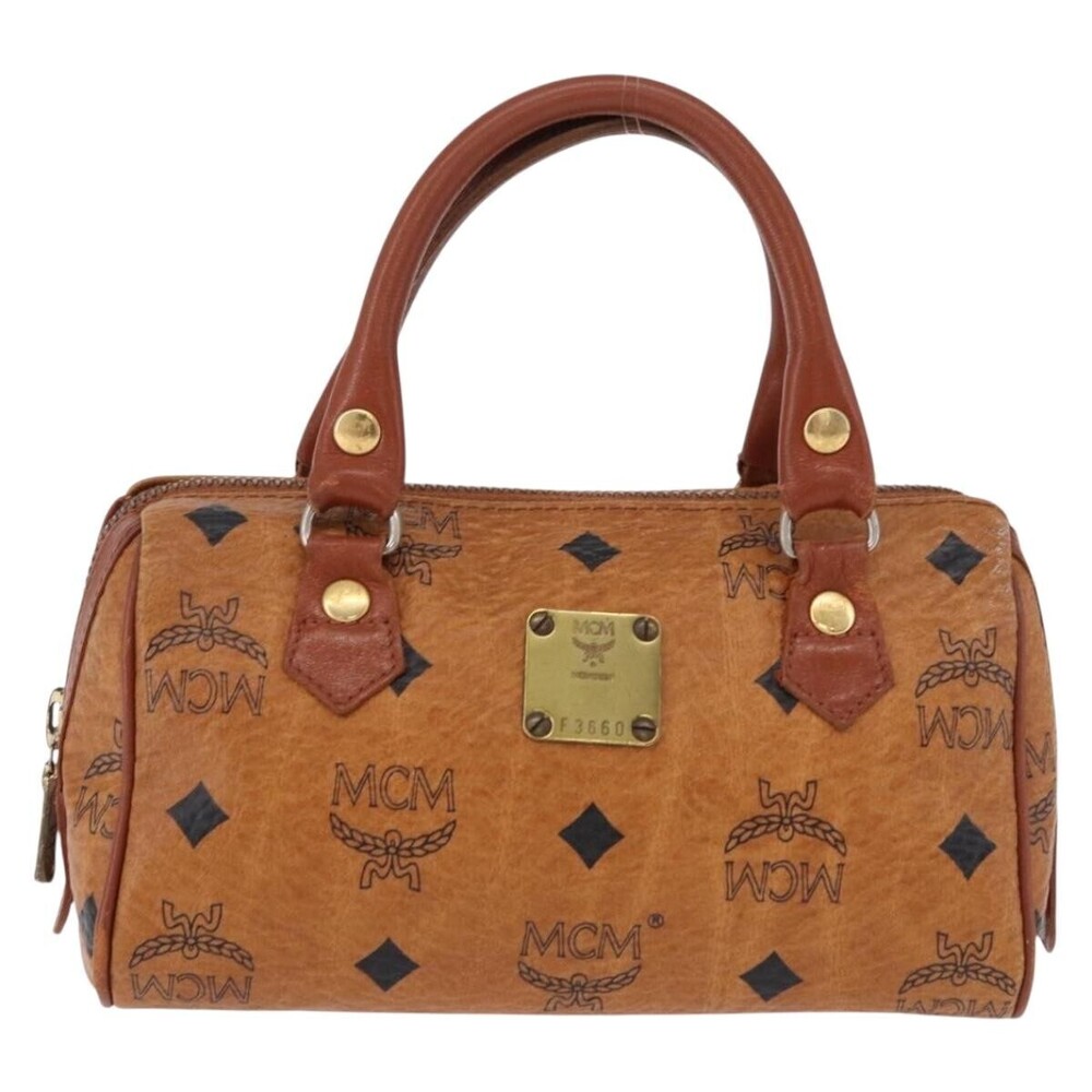 MCM Visetos logogramme Leather